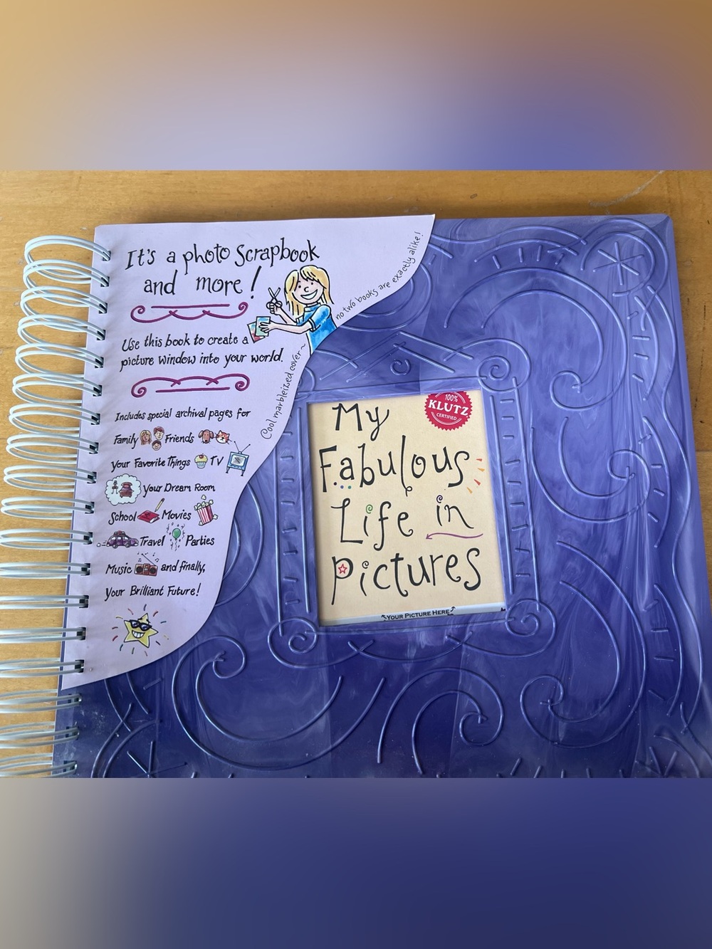 “My fabulous life in pictures” by Klutz Editors Hardcover Collectors Version